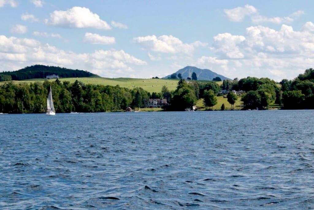 Magog Lovely Vacation Home Exterior photo